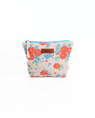 Flower Bunch Zipper Pouch