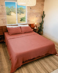 Lara Terracotta - PARTY BLANKET⢠- King