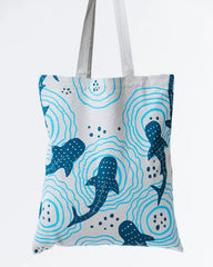 Shark Ripples Everyday Tote