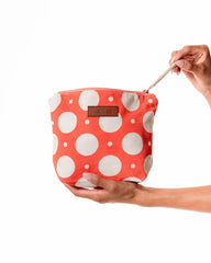 Polka Dot Zipper Pouch