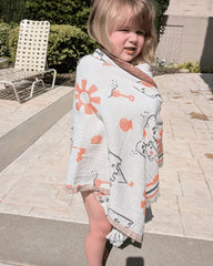 Sand Castle Kids Towel