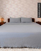 Grey Bedding Set - King