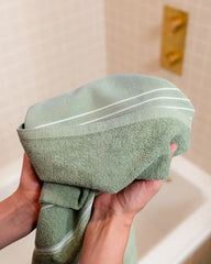 Classic Fringeless XL Bath Bundle 2 Pack - Sage