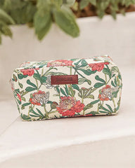 Floral Toiletry Pouch