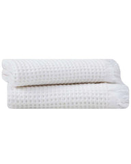 Micro Waffle Hand Bath Bundle - 2 Pack - White