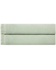 Micro Waffle XL Bath Bundle - 2 Pack - Sage