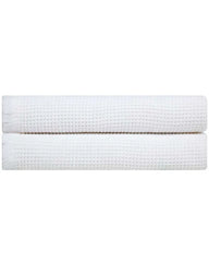 Micro Waffle XL Bath Bundle - 2 Pack -White