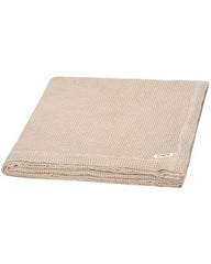 Micro Waffle Shower Curtain - Sand