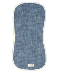 Little Fishies Gauze Burping Cloth Bundle - 3 Pack - Sage / Grey / Navy