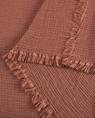 Lara Terracotta - PARTY BLANKET⢠- Queen
