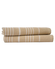 Classic Fringeless Hand Bath Bundle 2 Pack - Sand