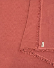 Lara Terracotta - PARTY BLANKET⢠- King