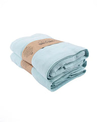 Terra Fringeless XL Bath Bundle 2 Pack - Seaglass