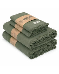 Terra XL Bath Bundle - Hedge Green