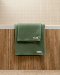 Terra Fringeless XL Bath Bundle - Hedge Green