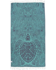 Mint Swirl Turtle Towel