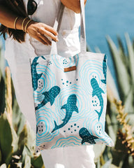 Shark Ripples Everyday Tote