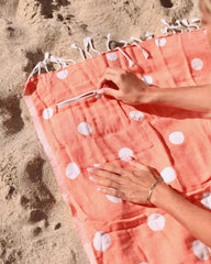 Polka Dots with Zip Pocket