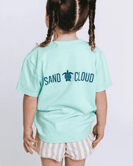 SC Whale Tail Kids Tee - Soft Mint