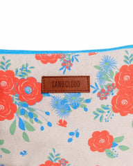 Flower Bunch Zipper Pouch