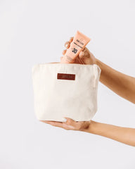 Patnem Zipper Pouch Natural