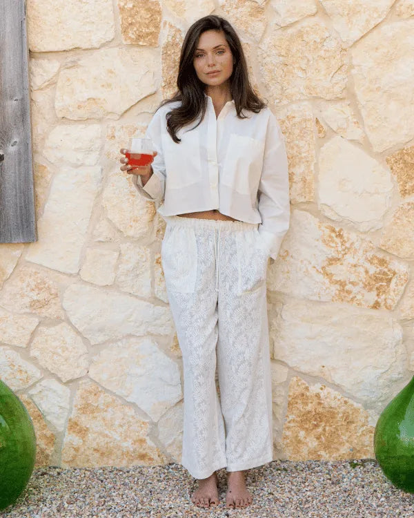 Kai Lace Crop Pant