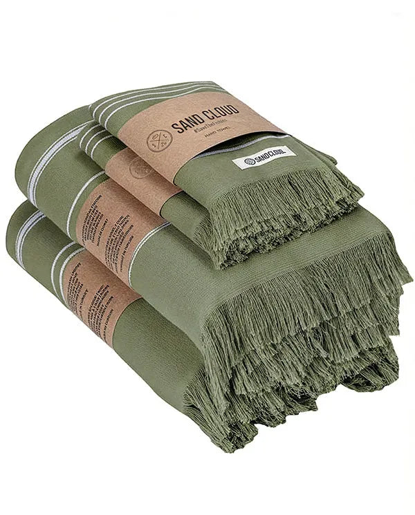 Classic XL Bath Bundle - Hedge Green