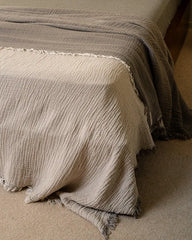 Senna  Melange PARTY BLANKETâ¢ - Beige - King