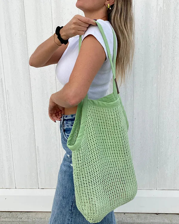 Net Market Bag Sage