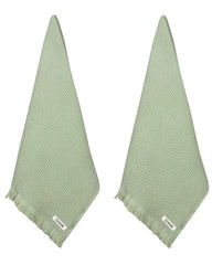 Micro Waffle XL Bath Bundle - Sage