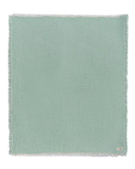 Little Fishies Gauze Receiving Blanket Set - 3 Pack - Seafoam / Peach Fuzz / Natural