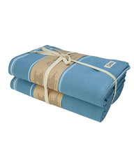 Classic Fringeless XL Bath Bundle - Slate Blue
