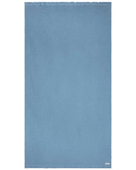 Micro Waffle XL Bath Bundle - Slate Blue