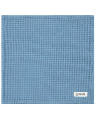 Micro Waffle Bath Washcloth Bundle - 6 Pack - Slate Blue