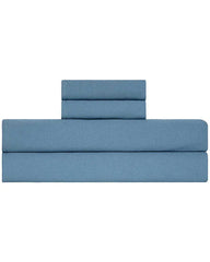 Terra Fringeless XL Bath Bundle - Slate Blue