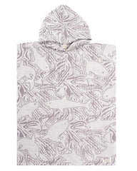 Sharks Hooded Poncho Youth