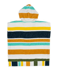 Vacation Vibes Stripe Cover Up With Hood