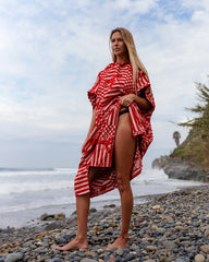 Lobster Hooded Poncho