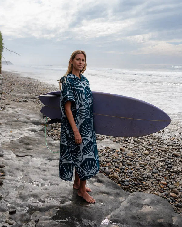 Shells Hooded Poncho