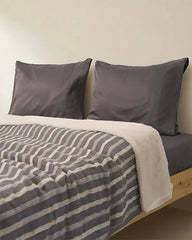 Cozy Texture Plush Blanket - Steel Grey