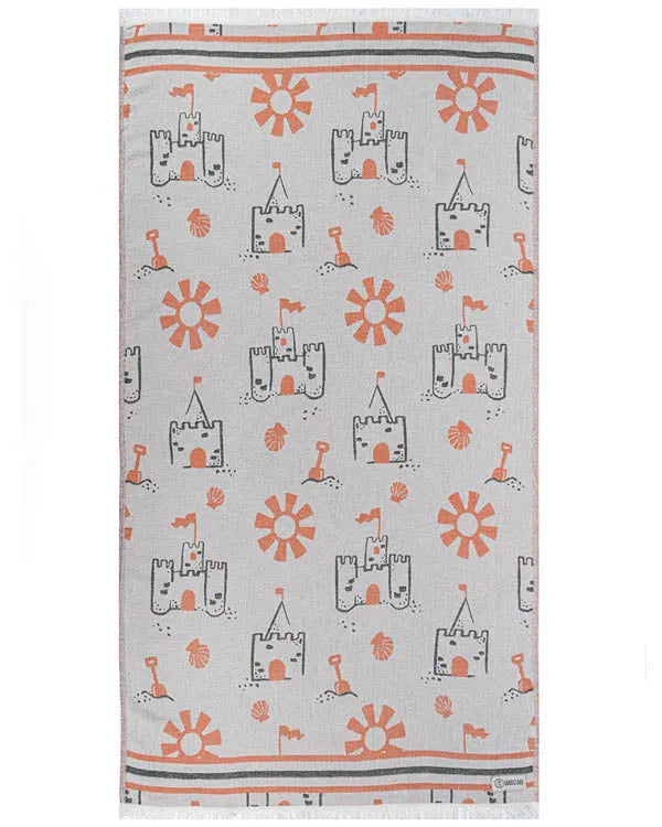Sand Castle Kids Towel