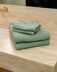 Terra Fringeless XL Bath Bundle - Sage